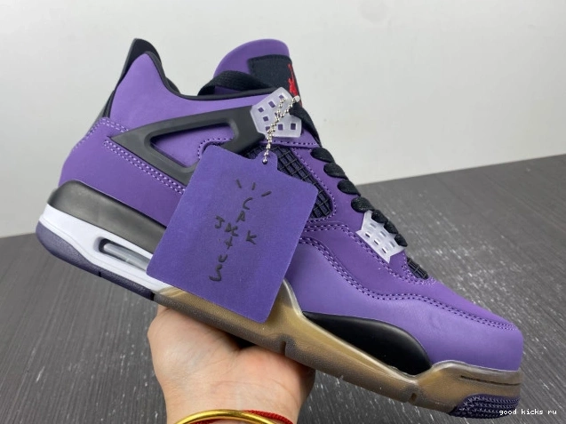 Rep Jordan 766296 (Friends LN4 and Travis Retro Scott 4 Purple Family) 0630